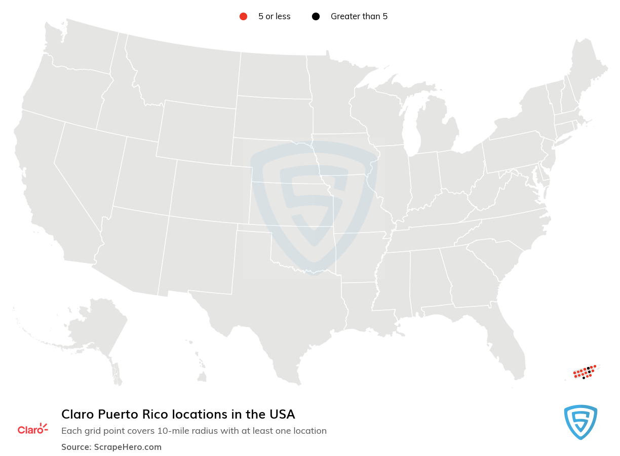 Claro Puerto Rico locations