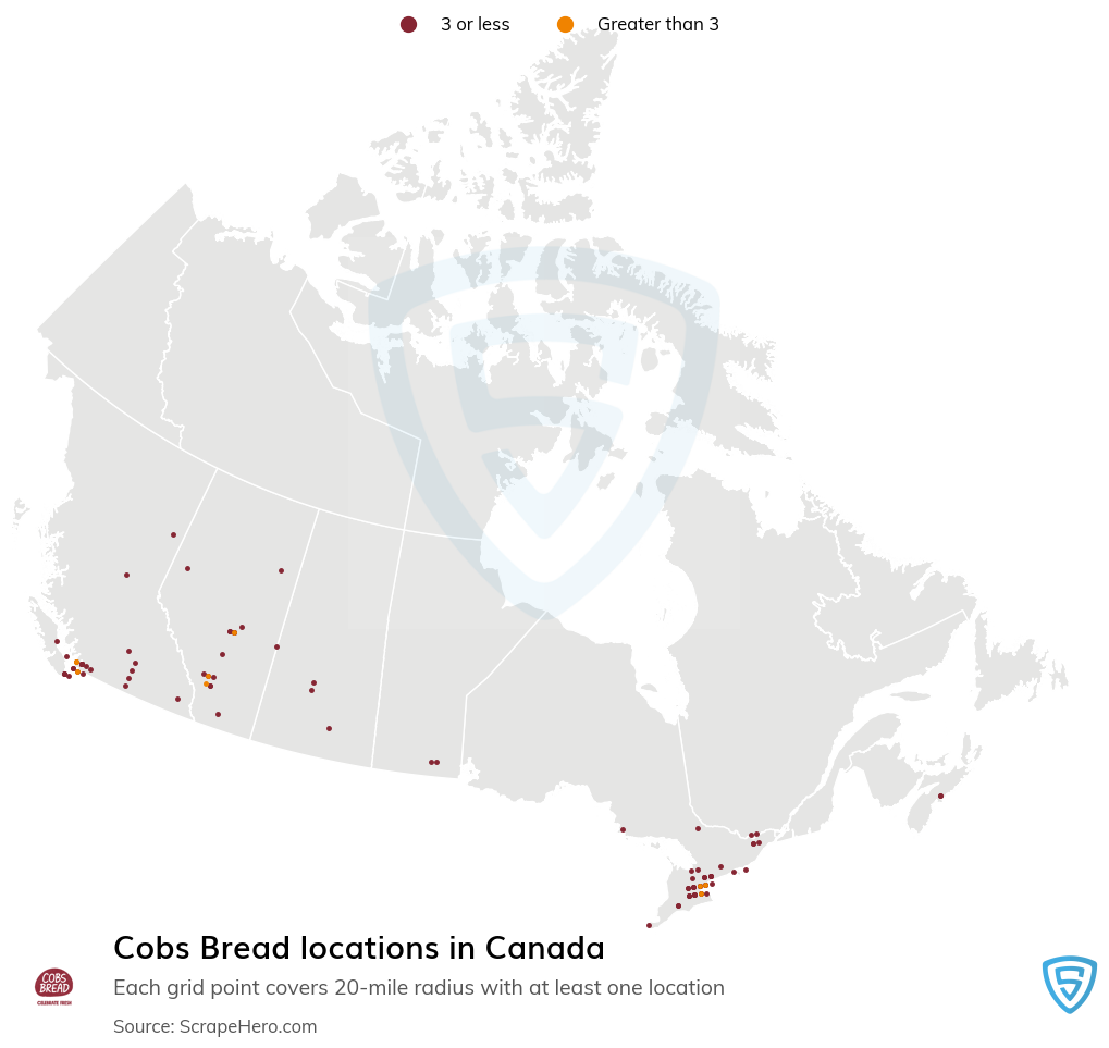 Cobs Bread locations