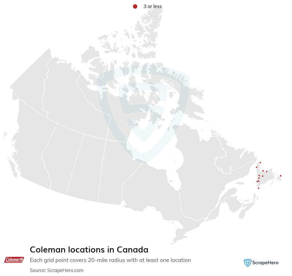 Coleman store locations