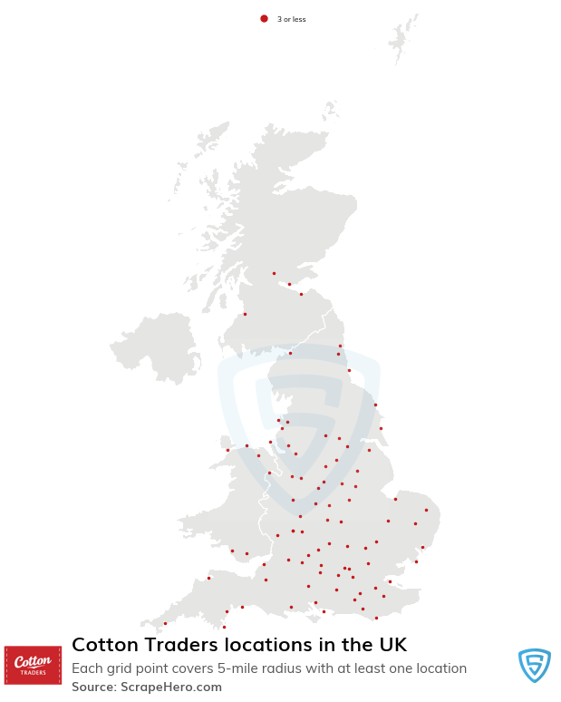 Cotton Traders store locations