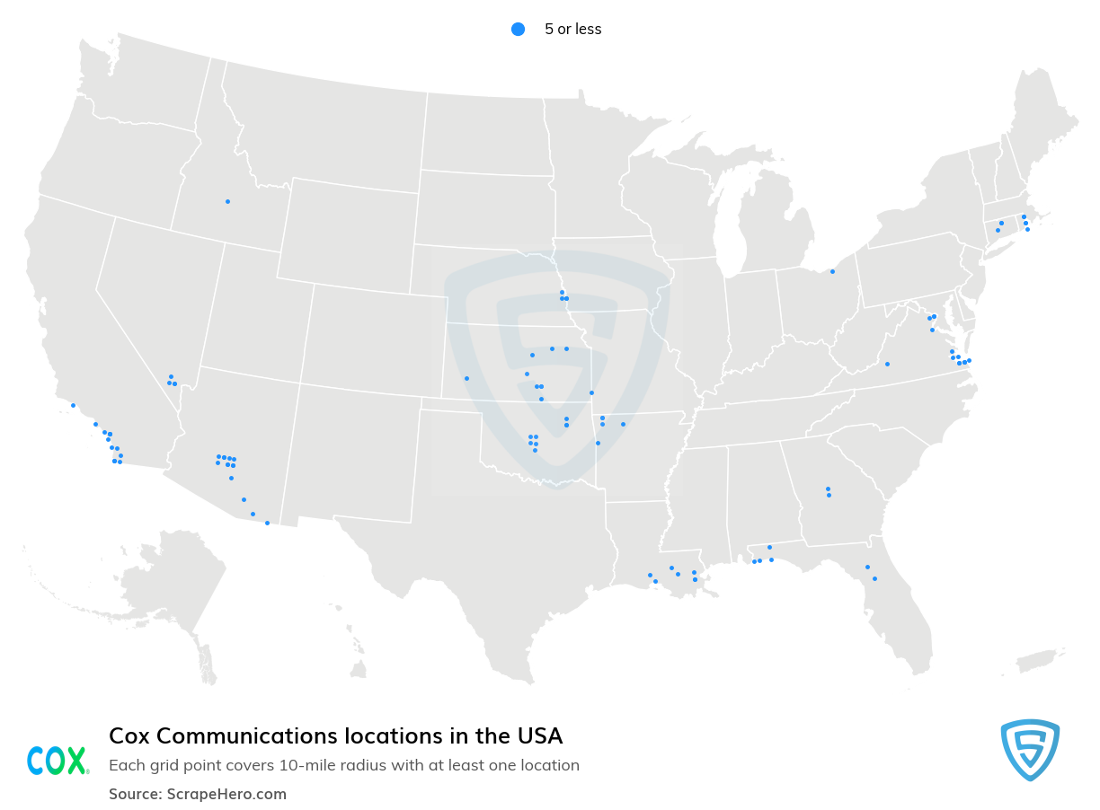 Cox Communications retail store locations