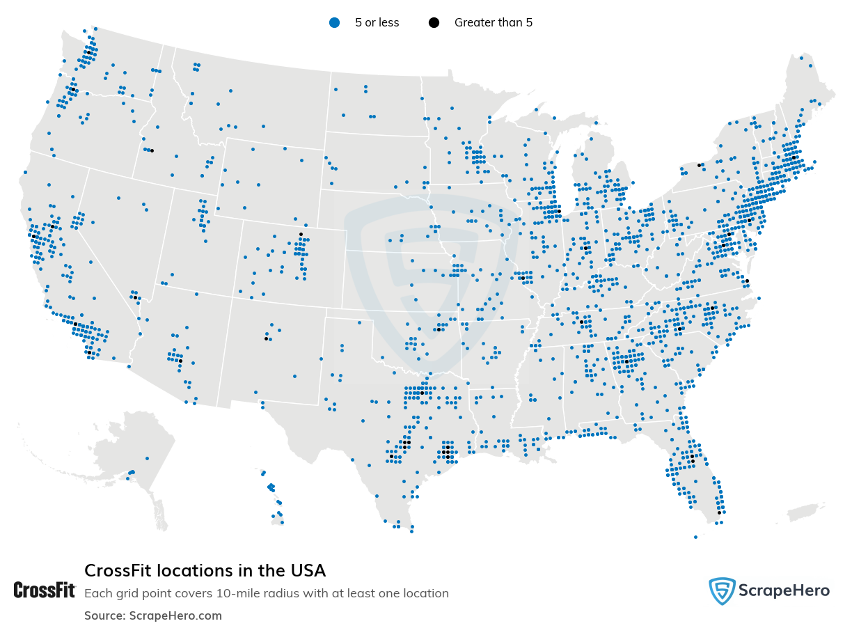 CrossFit locations