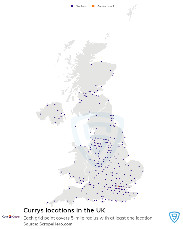 Currys retail store locations