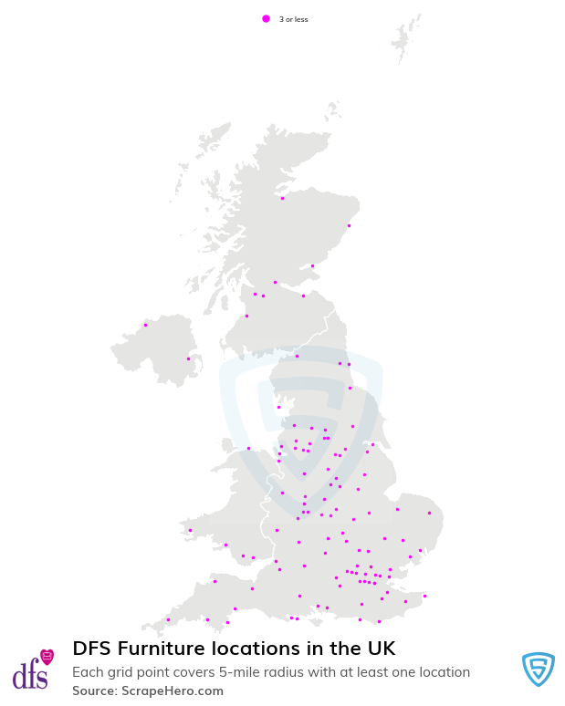 DFS Furniture store locations