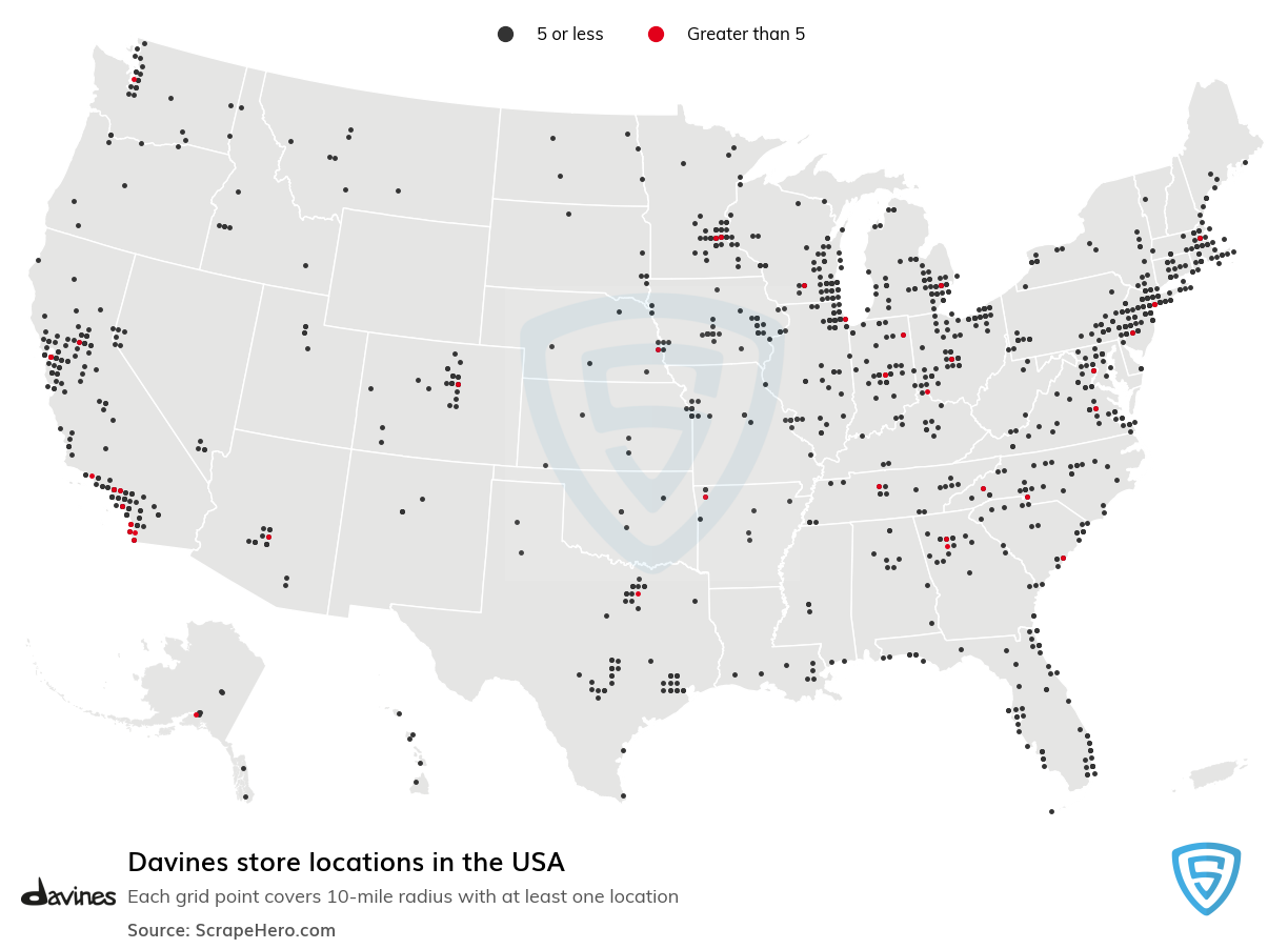 Davines store locations