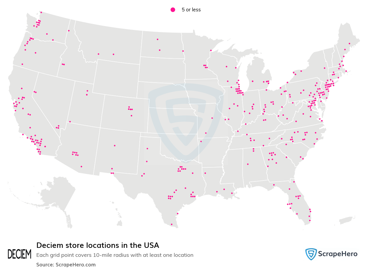 Deciem store locations