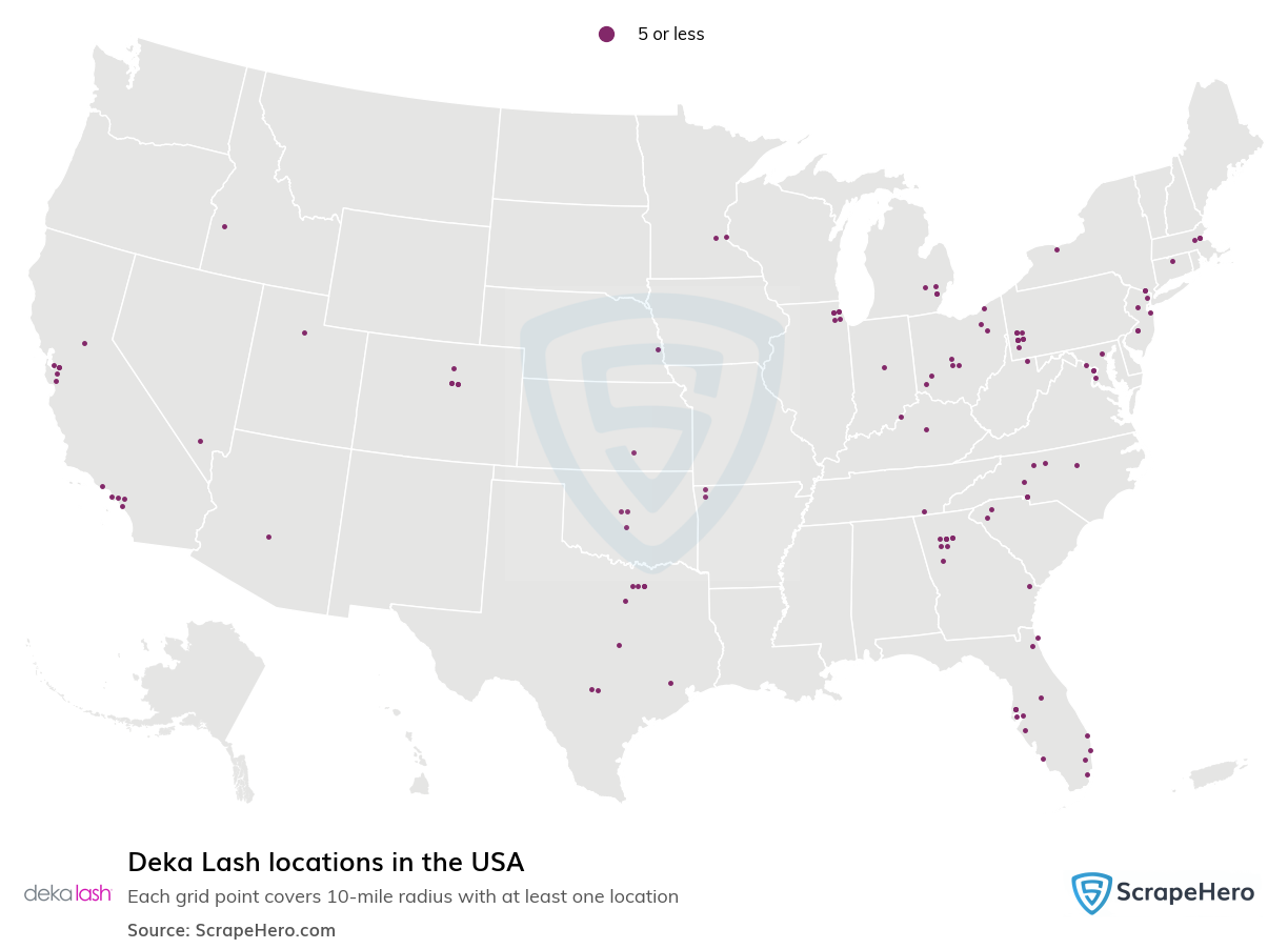 Deka Lash locations