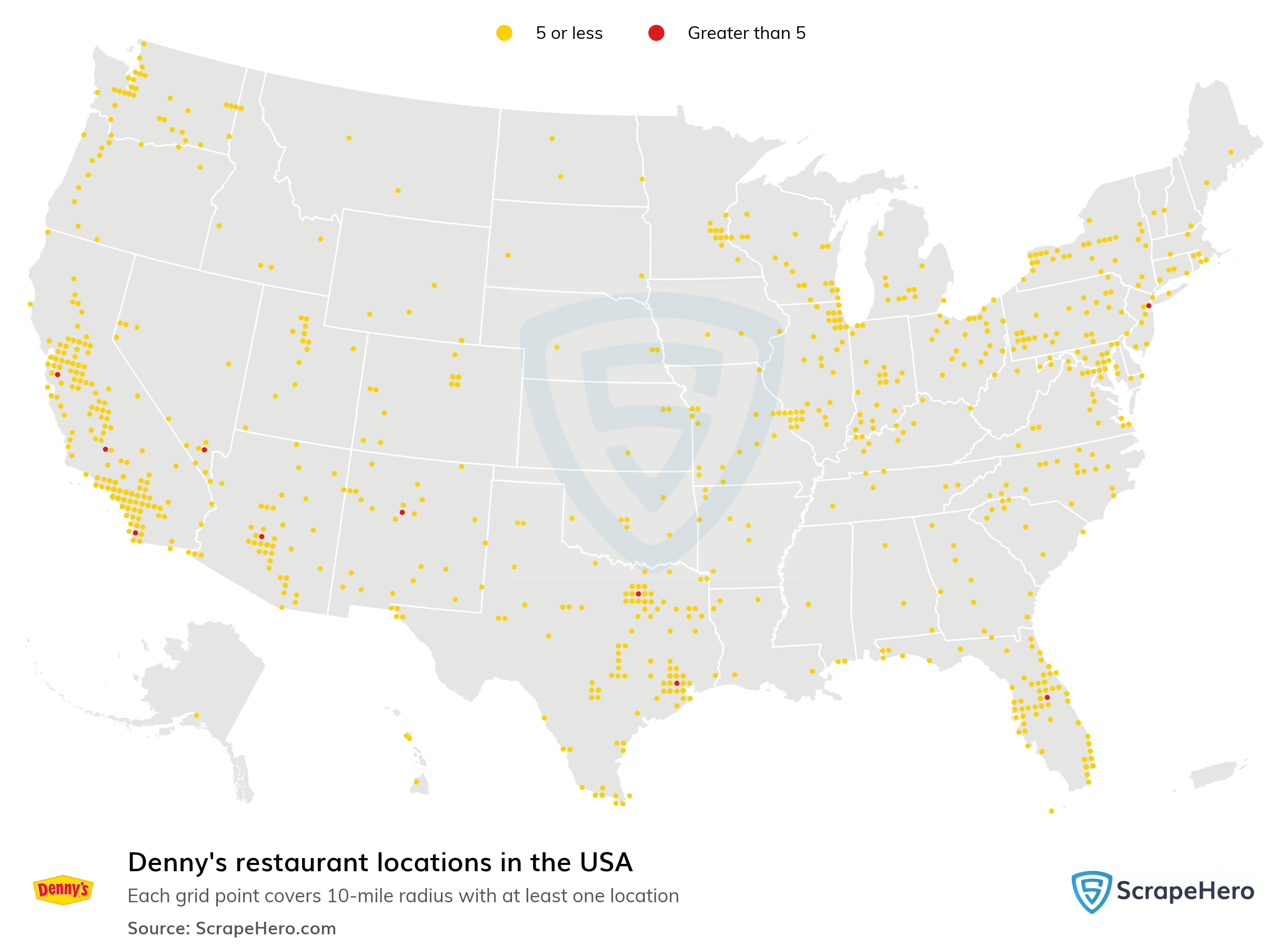 Denny's Locations