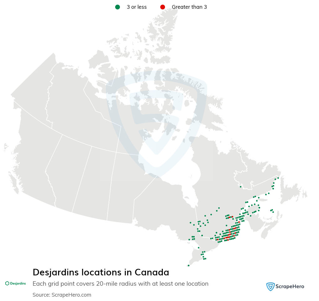 Desjardins bank locations