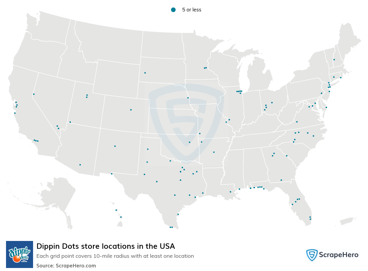 Dippin Dots store locations