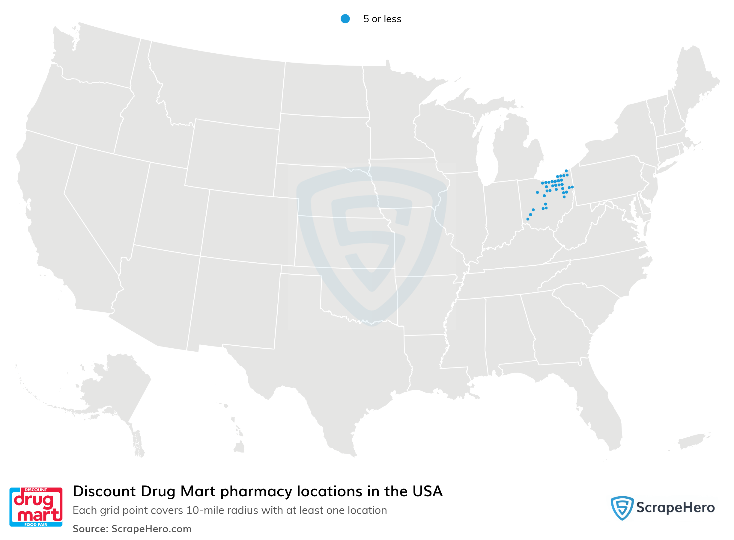 List of all Discount Drug Mart pharmacy locations in the USA