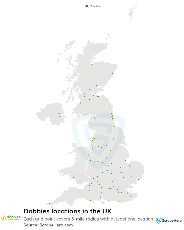 Dobbies store locations