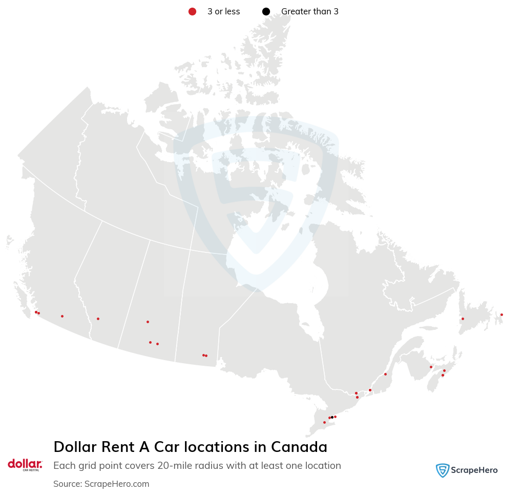 Dollar Rent A Car locations