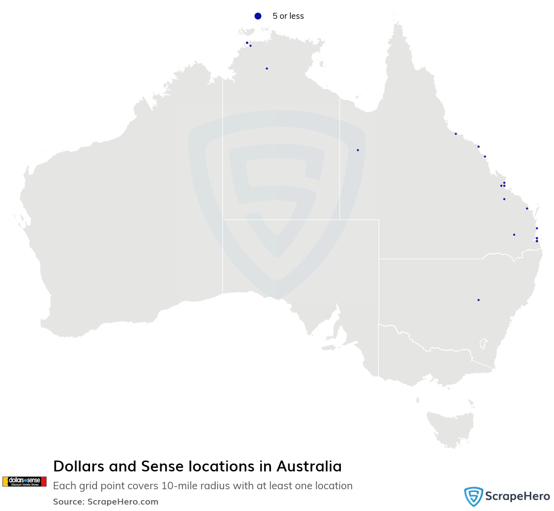 Dollars and Sense locations