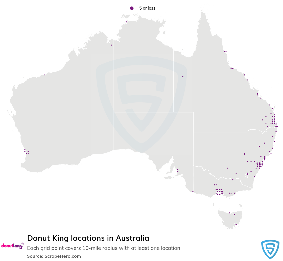 Donut King store locations