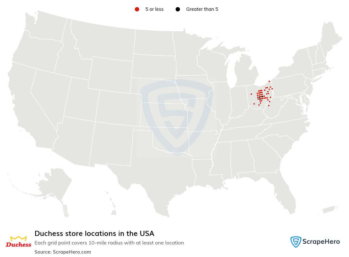 Duchess store locations