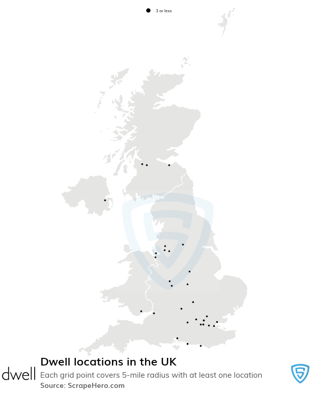 Dwell store locations