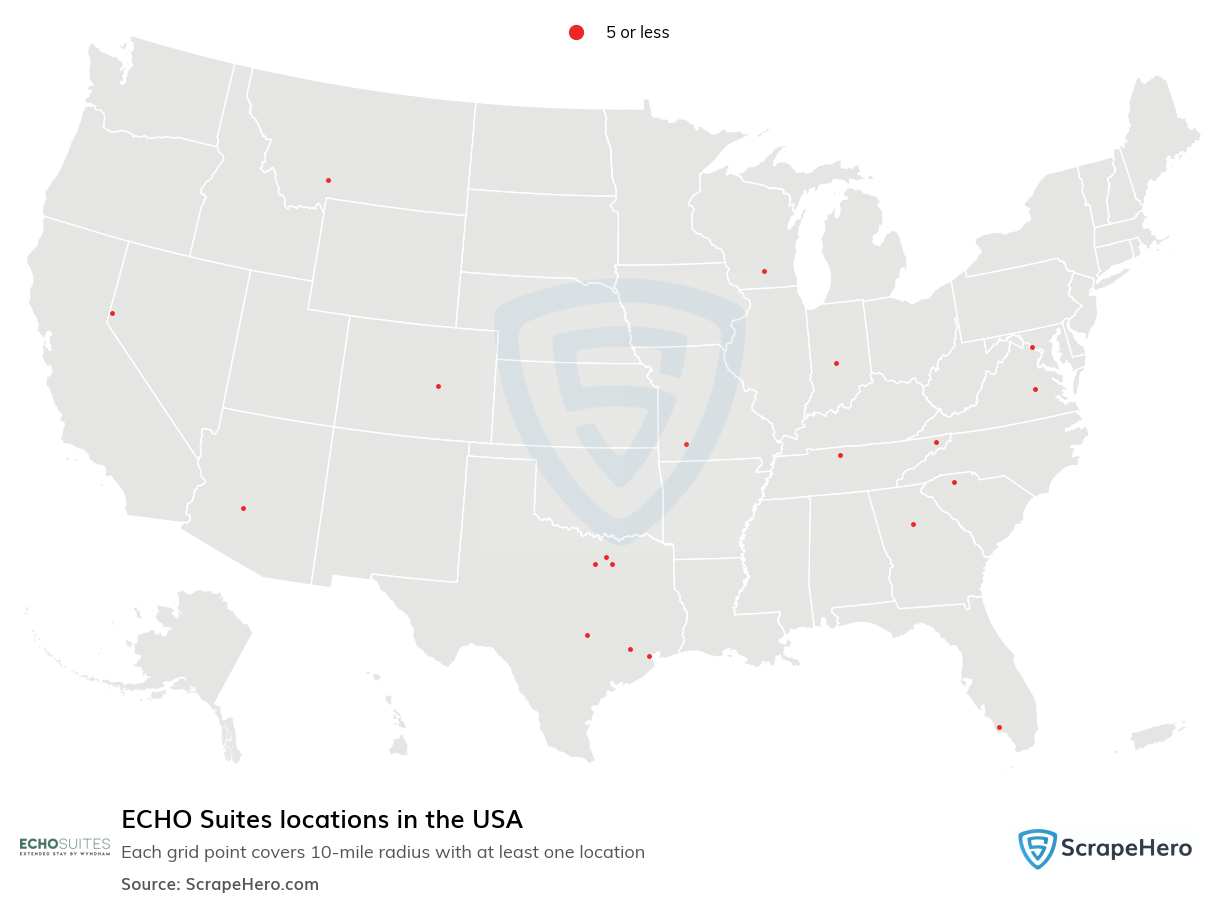 ECHO Suites locations