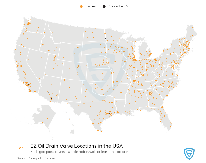 EZ Oil Drain Valve dealership locations