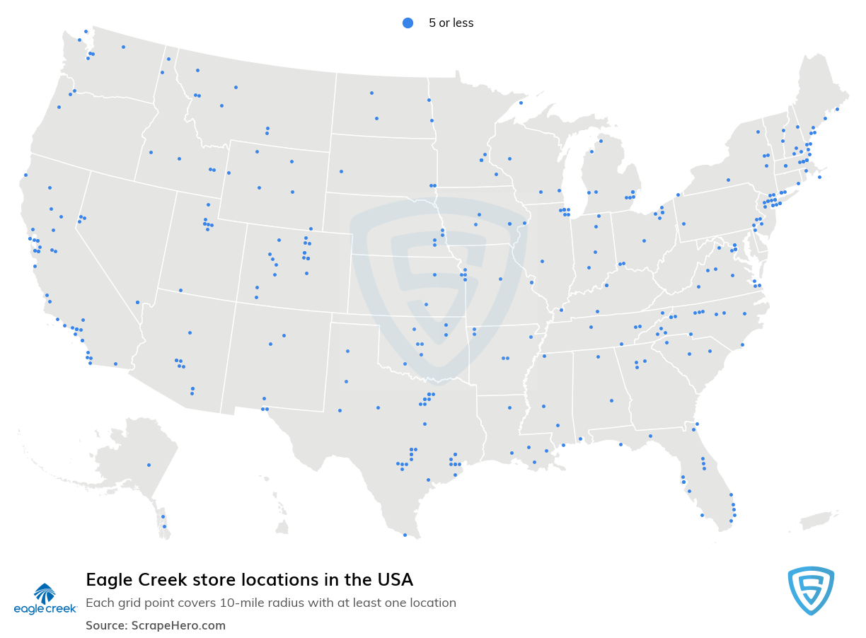 Eagle Creek store locations