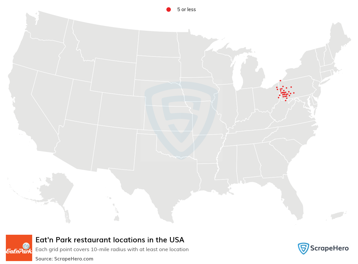 Eat'n Park restaurant locations