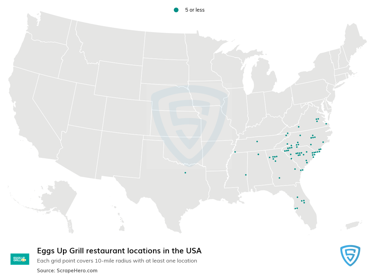 Eggs Up Grill restaurant locations