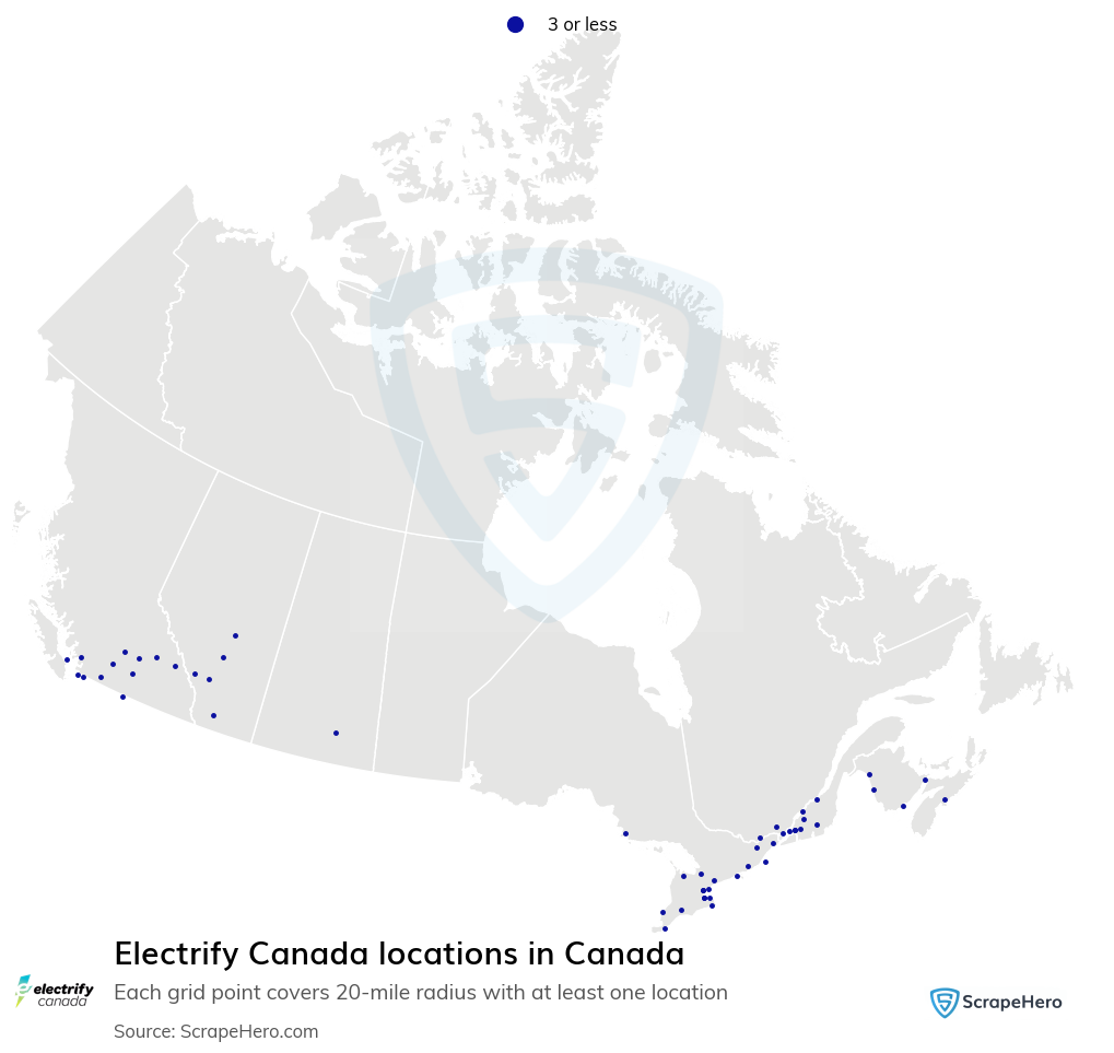 Electrify Canada locations