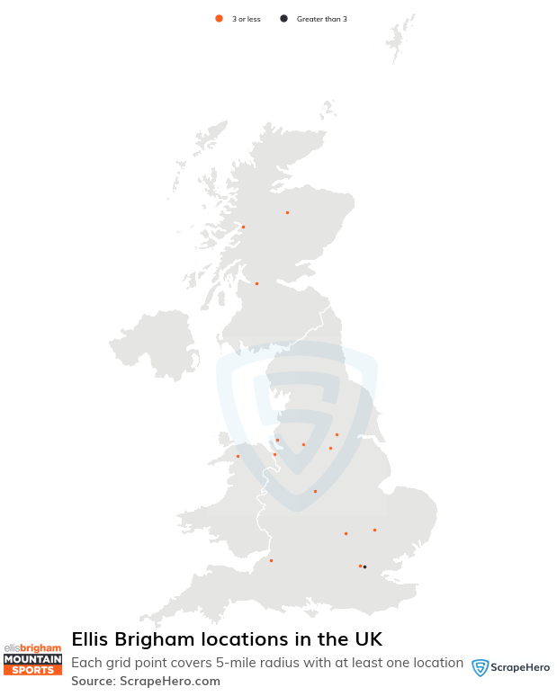 Ellis Brigham store locations