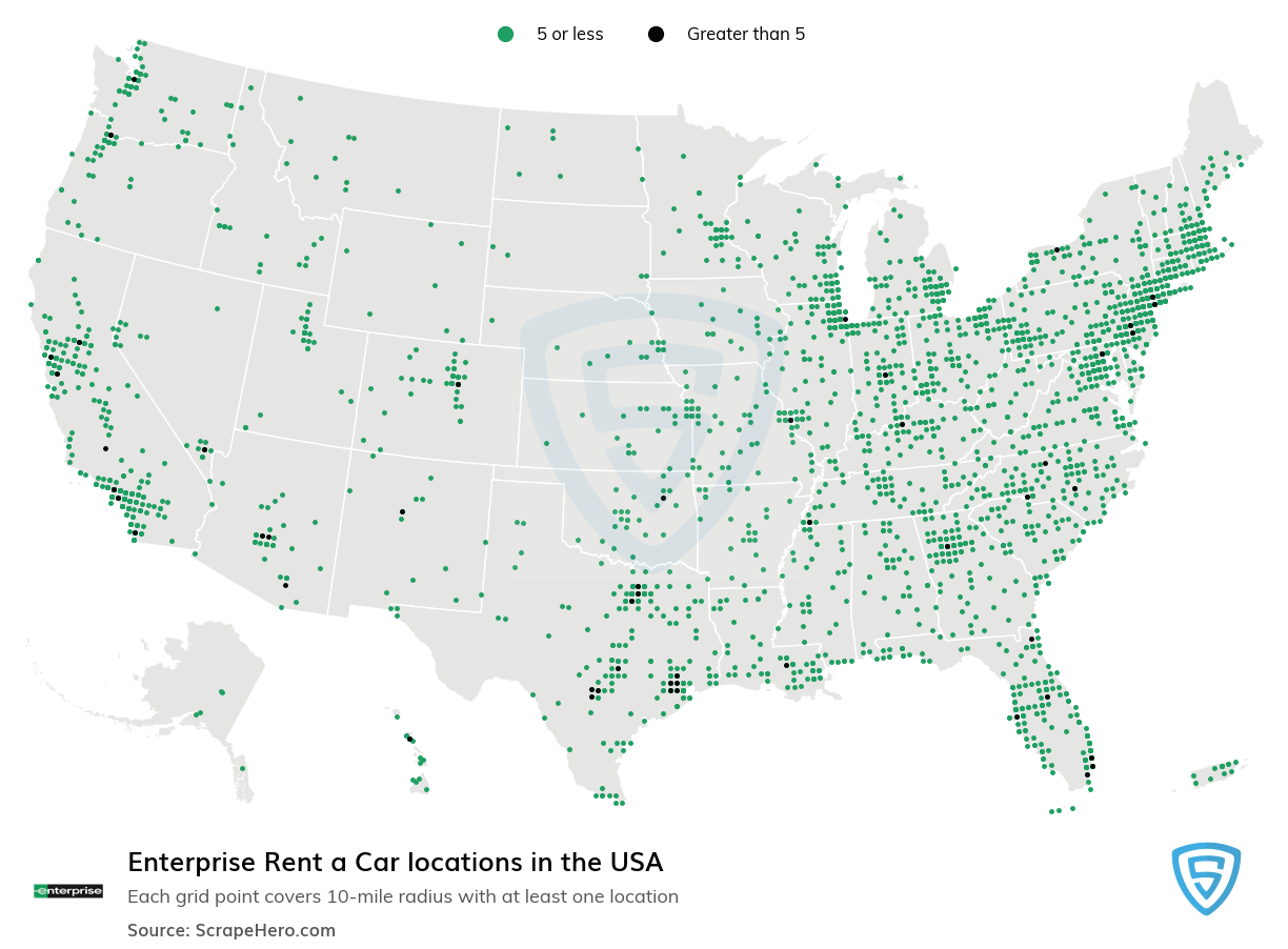 Enterprise Rent a Car store locations