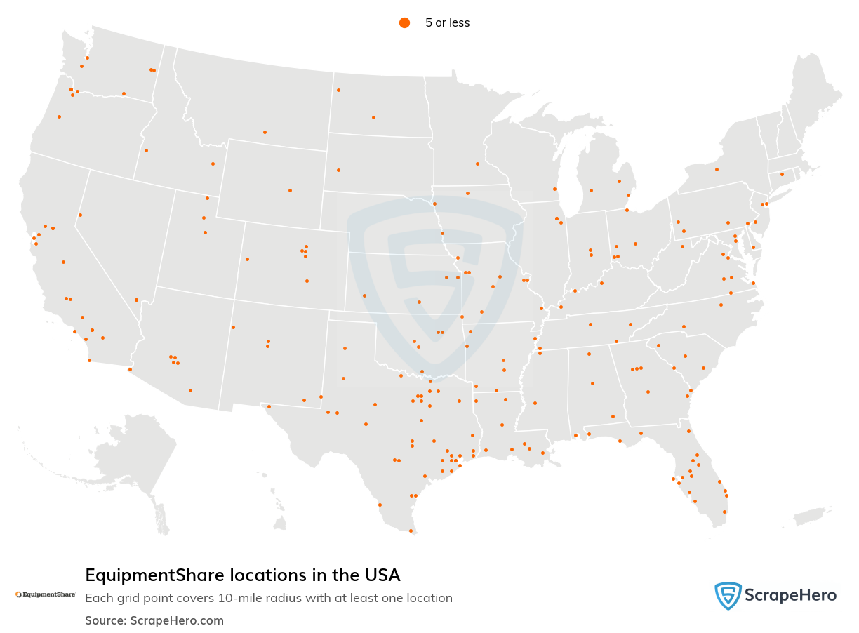 EquipmentShare locations