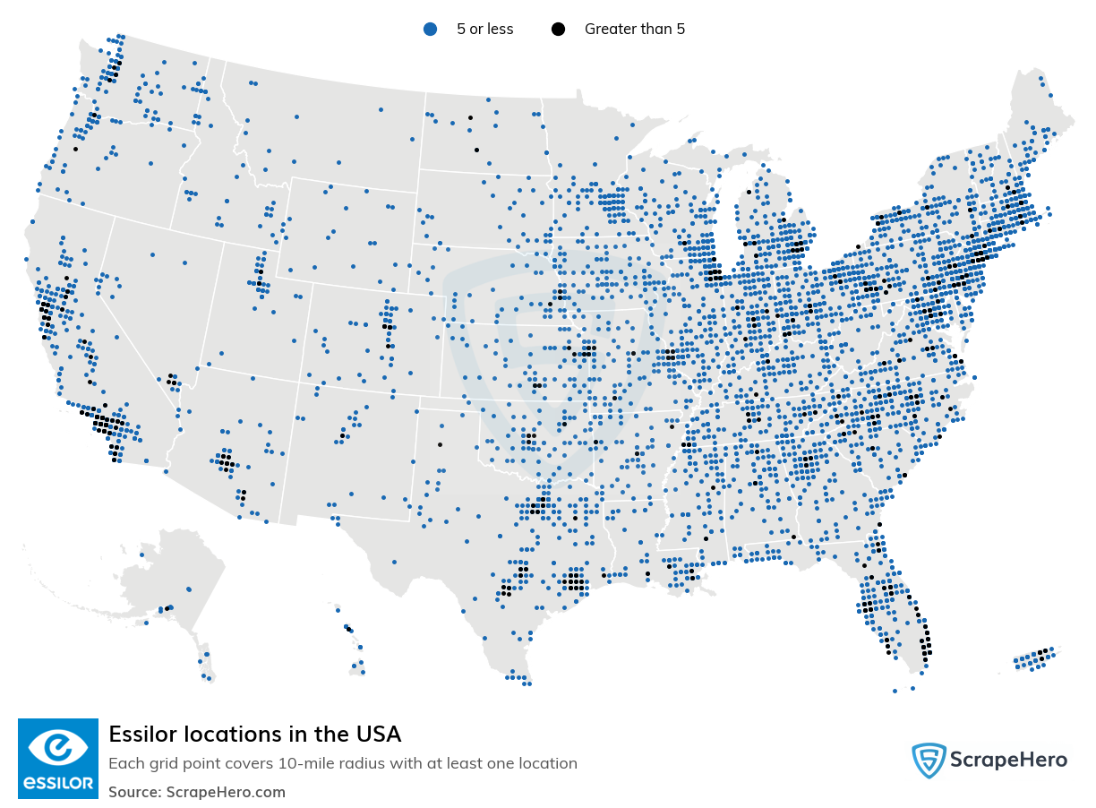 Essilor locations