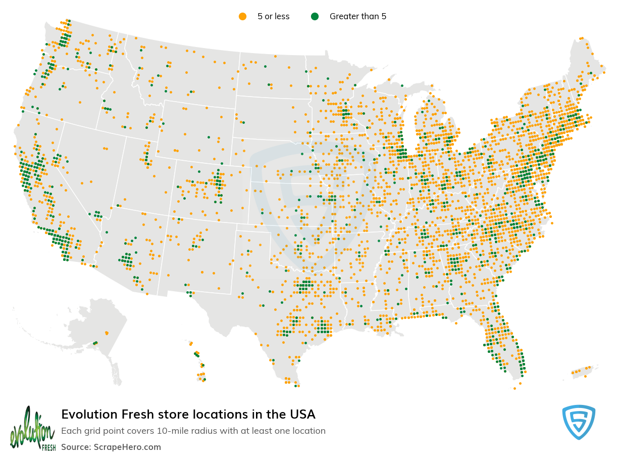 Evolution Fresh store locations