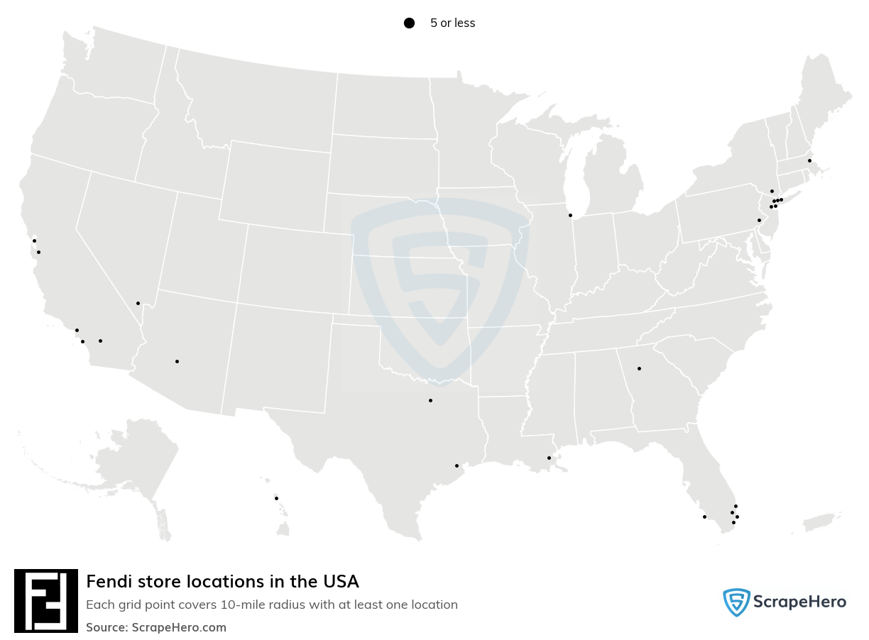 Fendi store locations