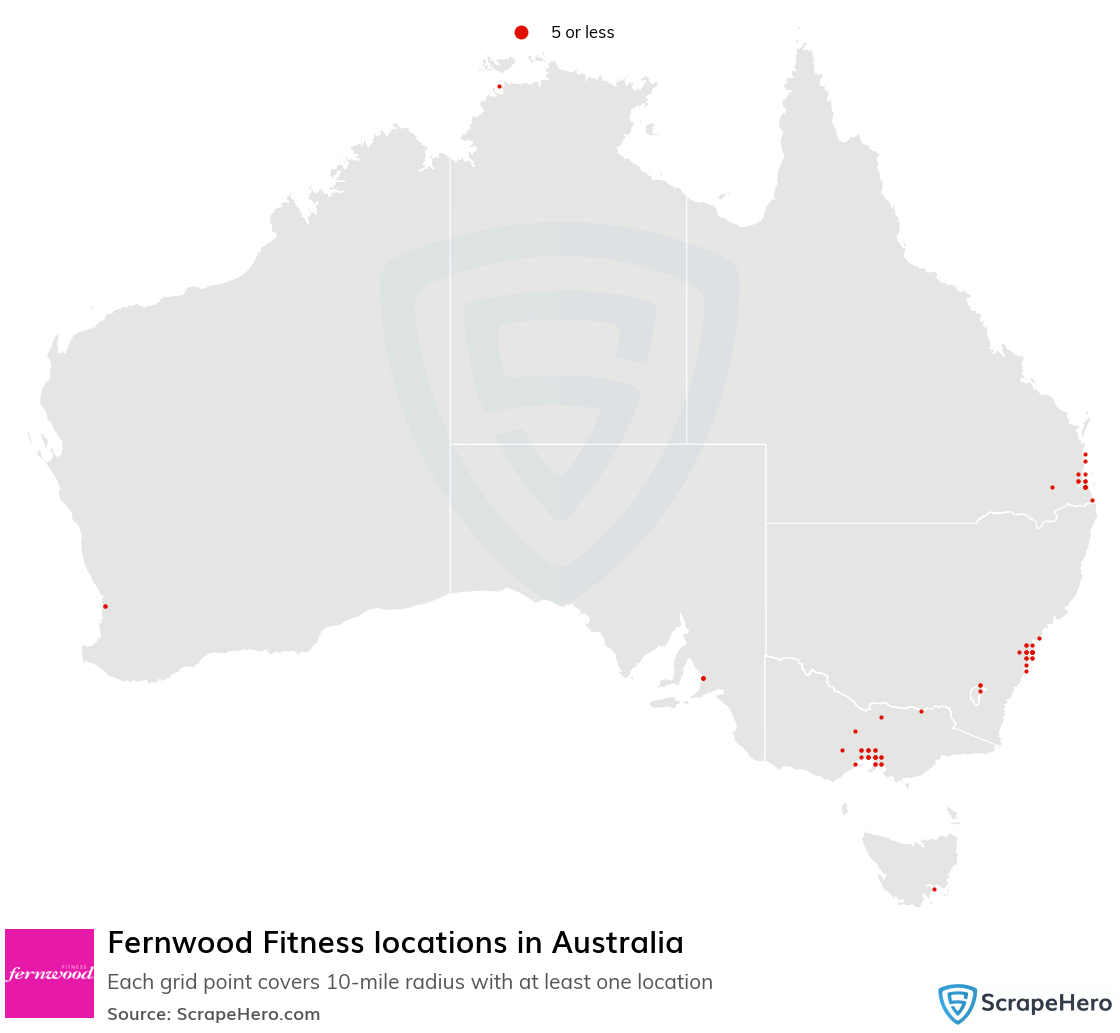Fernwood Fitness locations