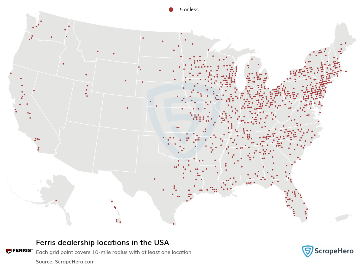 Ferris dealership locations