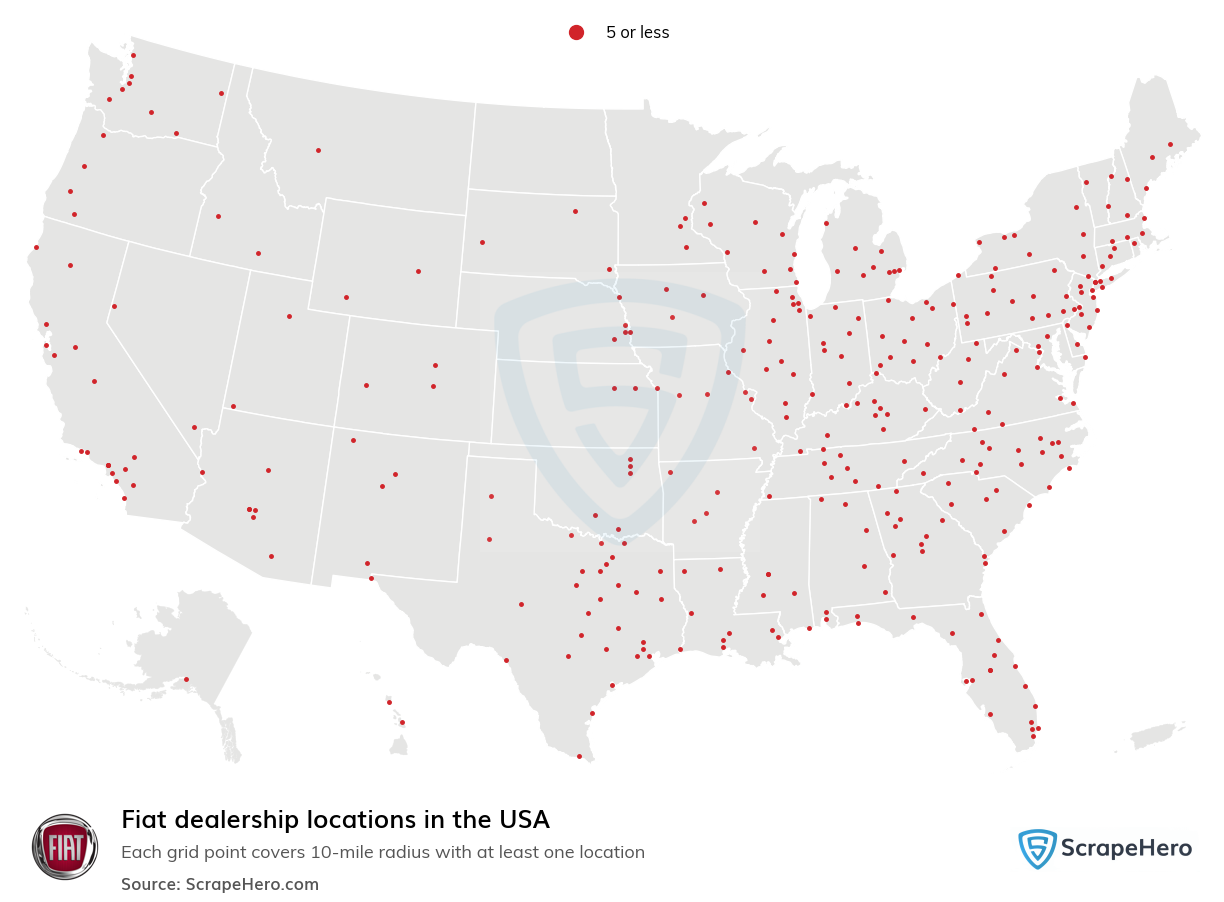 Fiat dealership locations