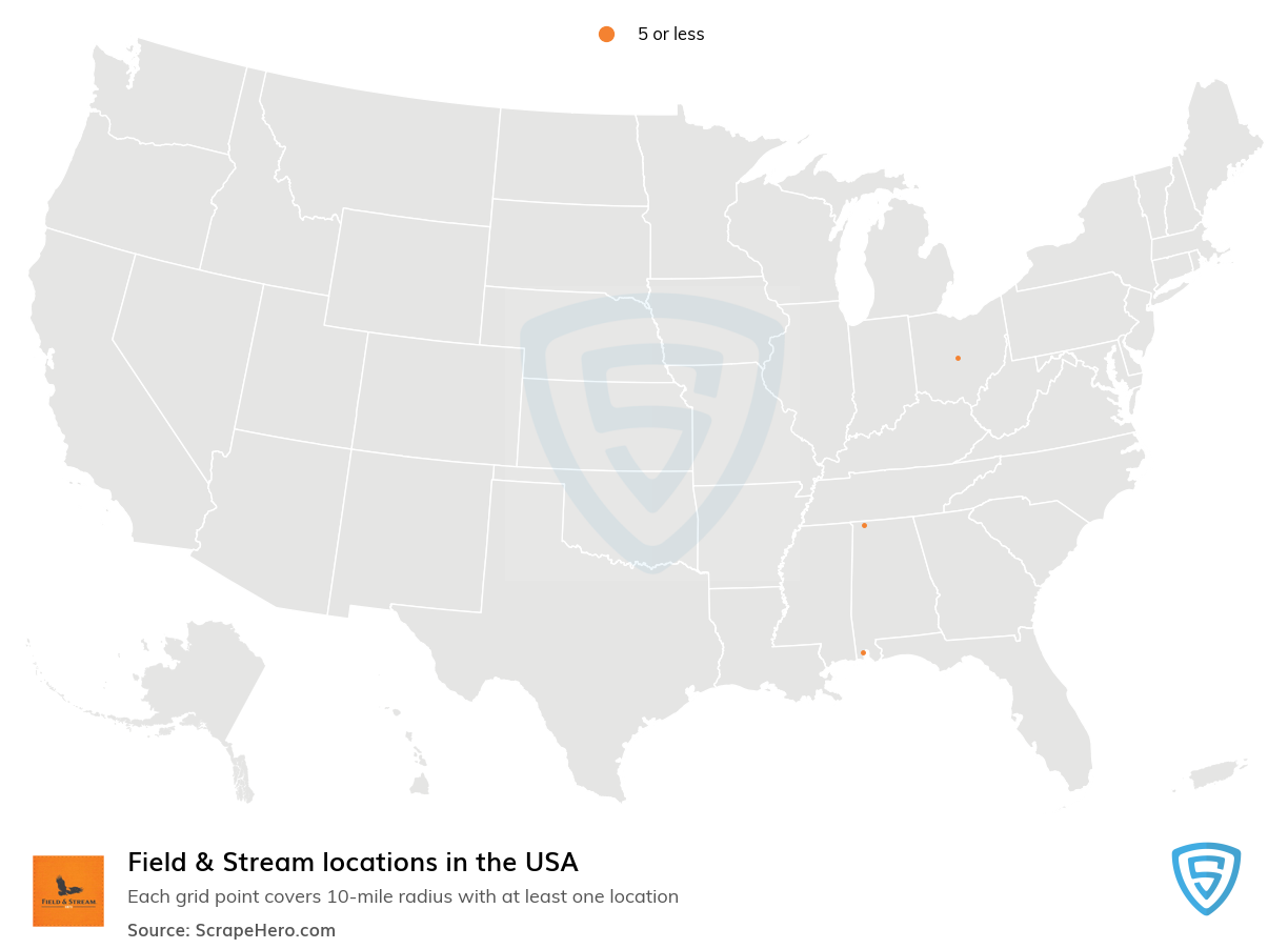 Field & Stream locations