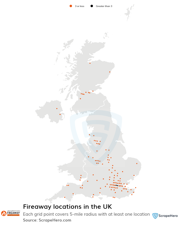 Fireaway restaurant locations