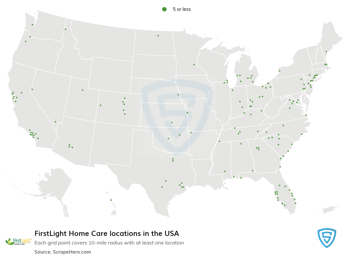FirstLight Home Care locations