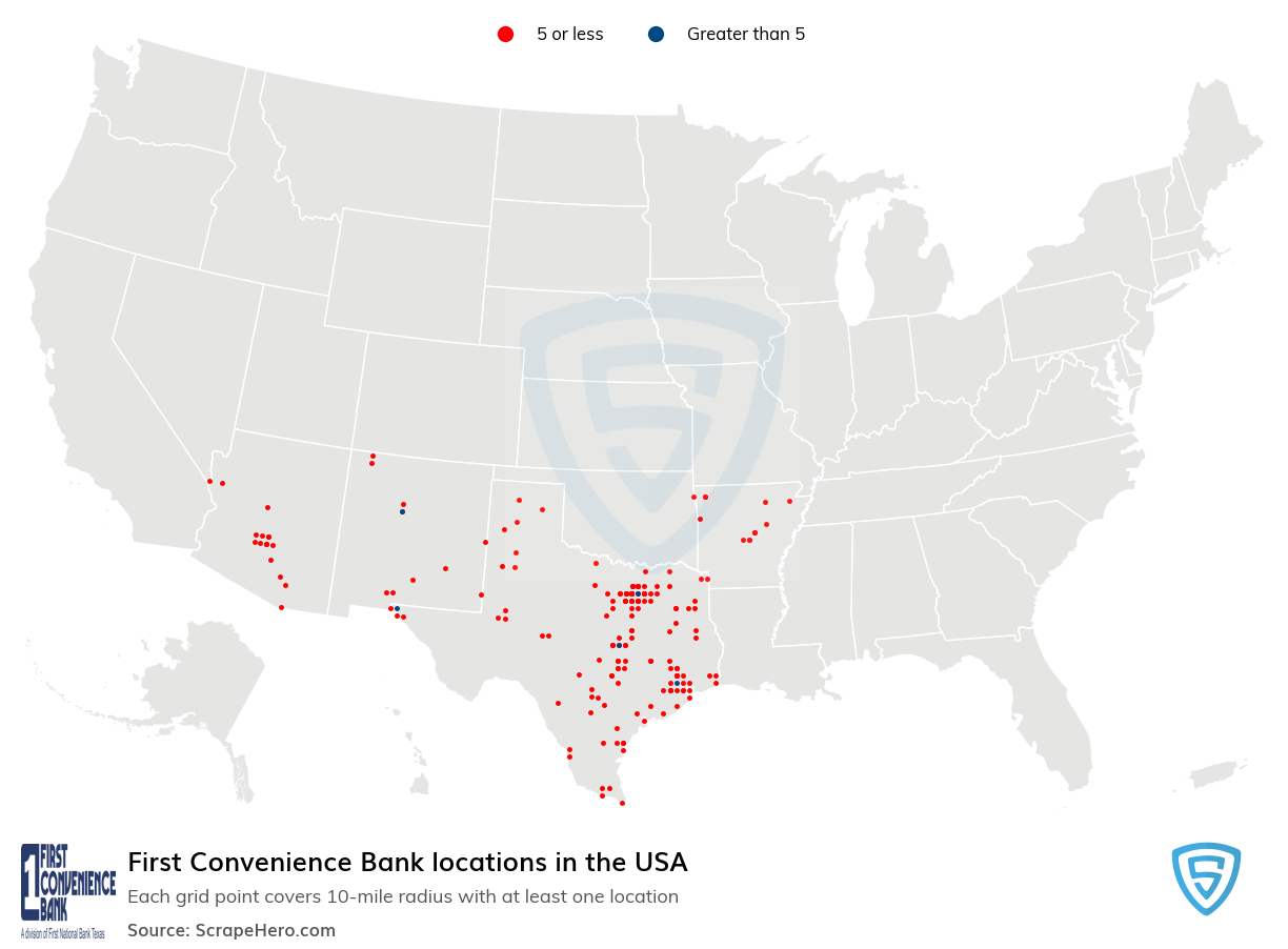 First Convenience Bank locations