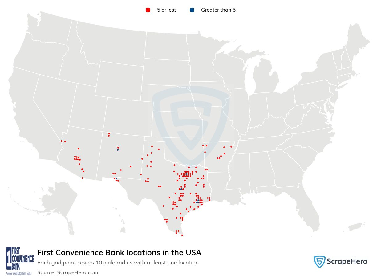 First Convenience Bank locations