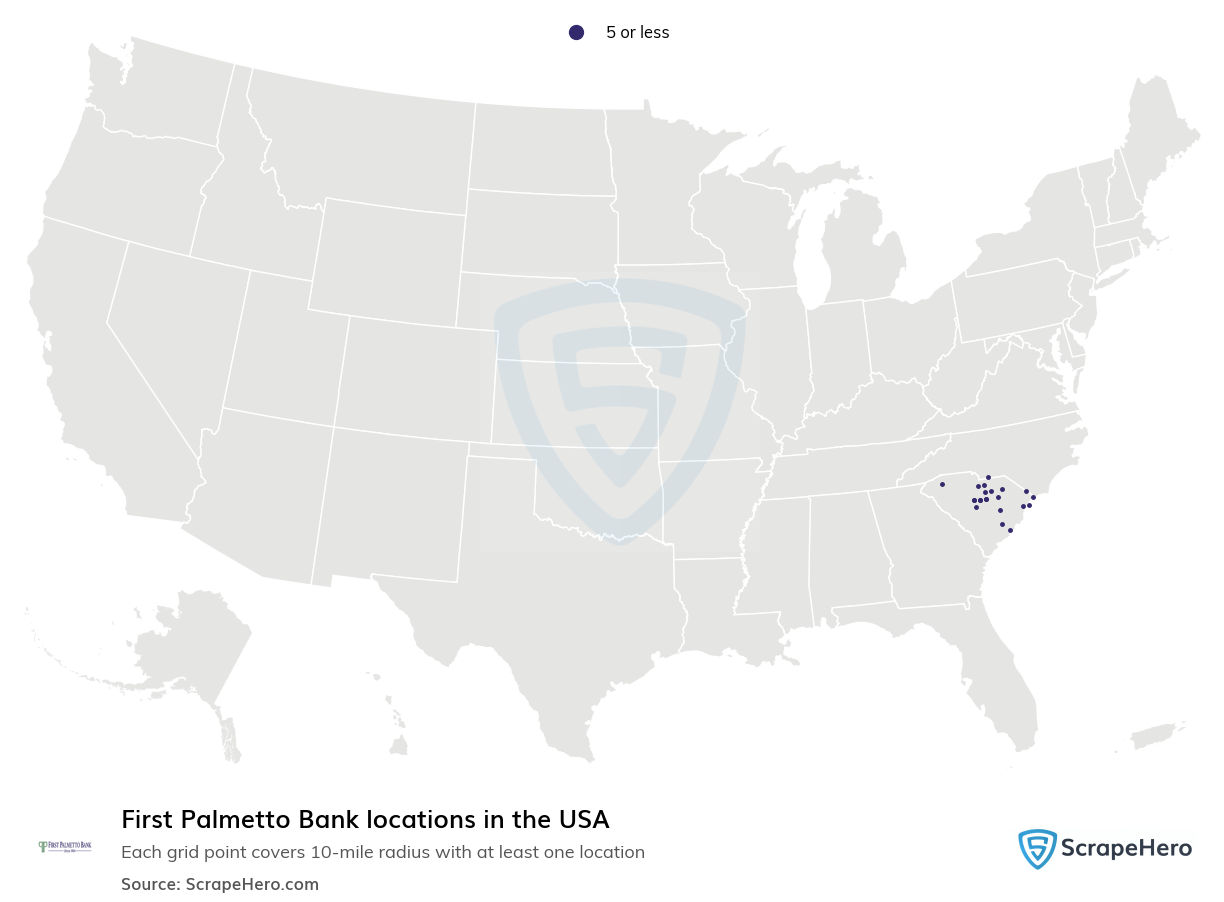 First Palmetto Bank locations