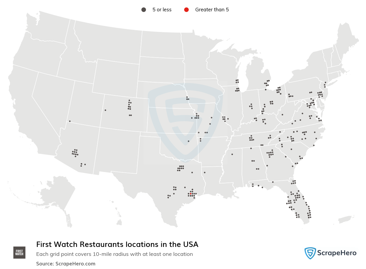 First Watch Restaurants locations