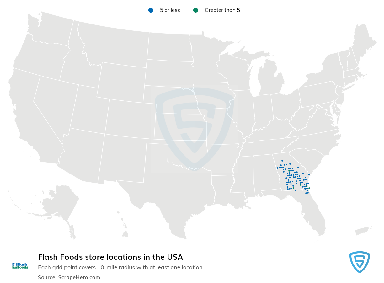 Flash Foods store locations