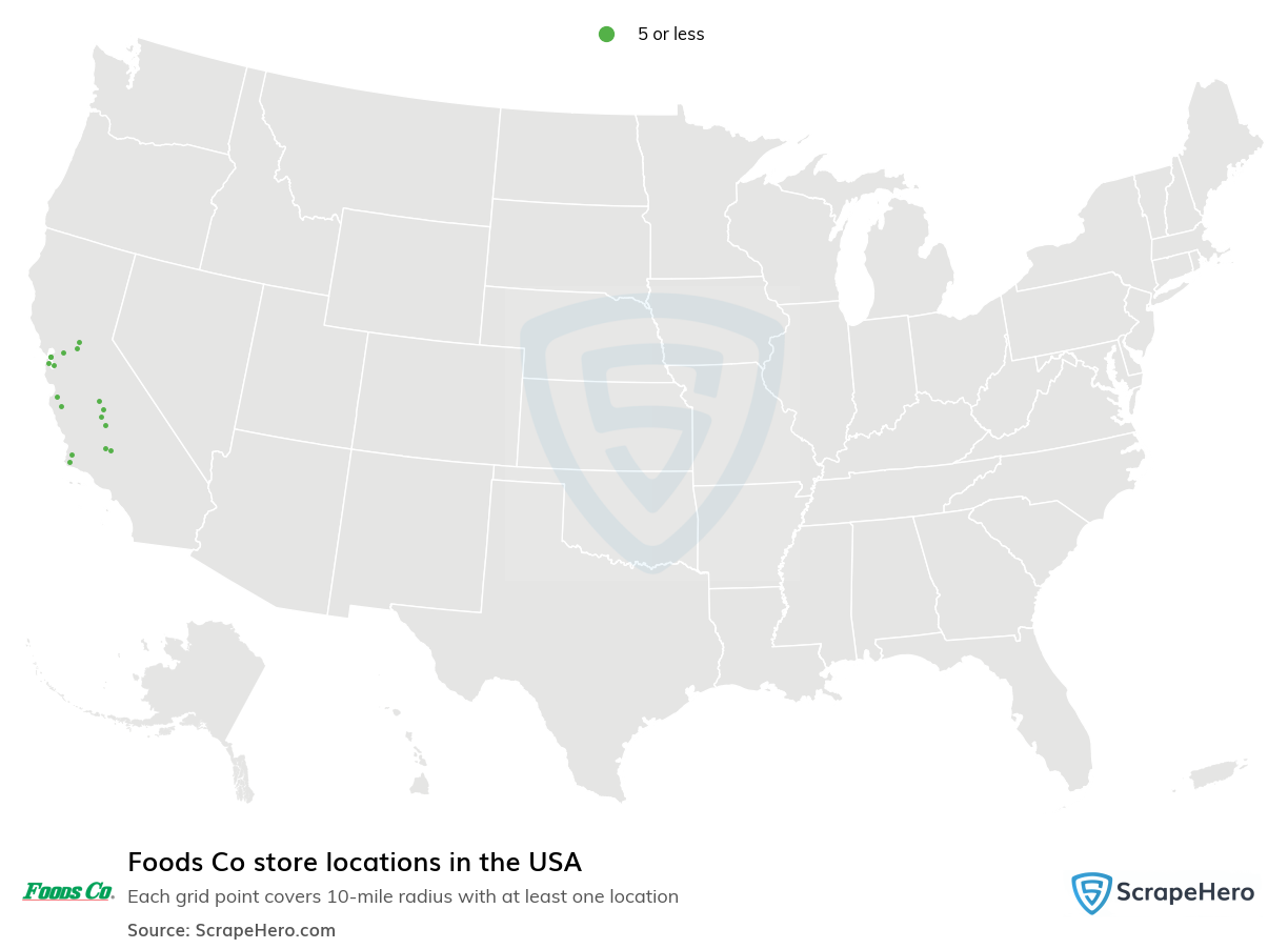 Foods Co store locations