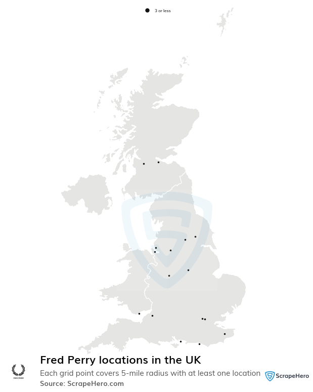 Fred Perry store locations