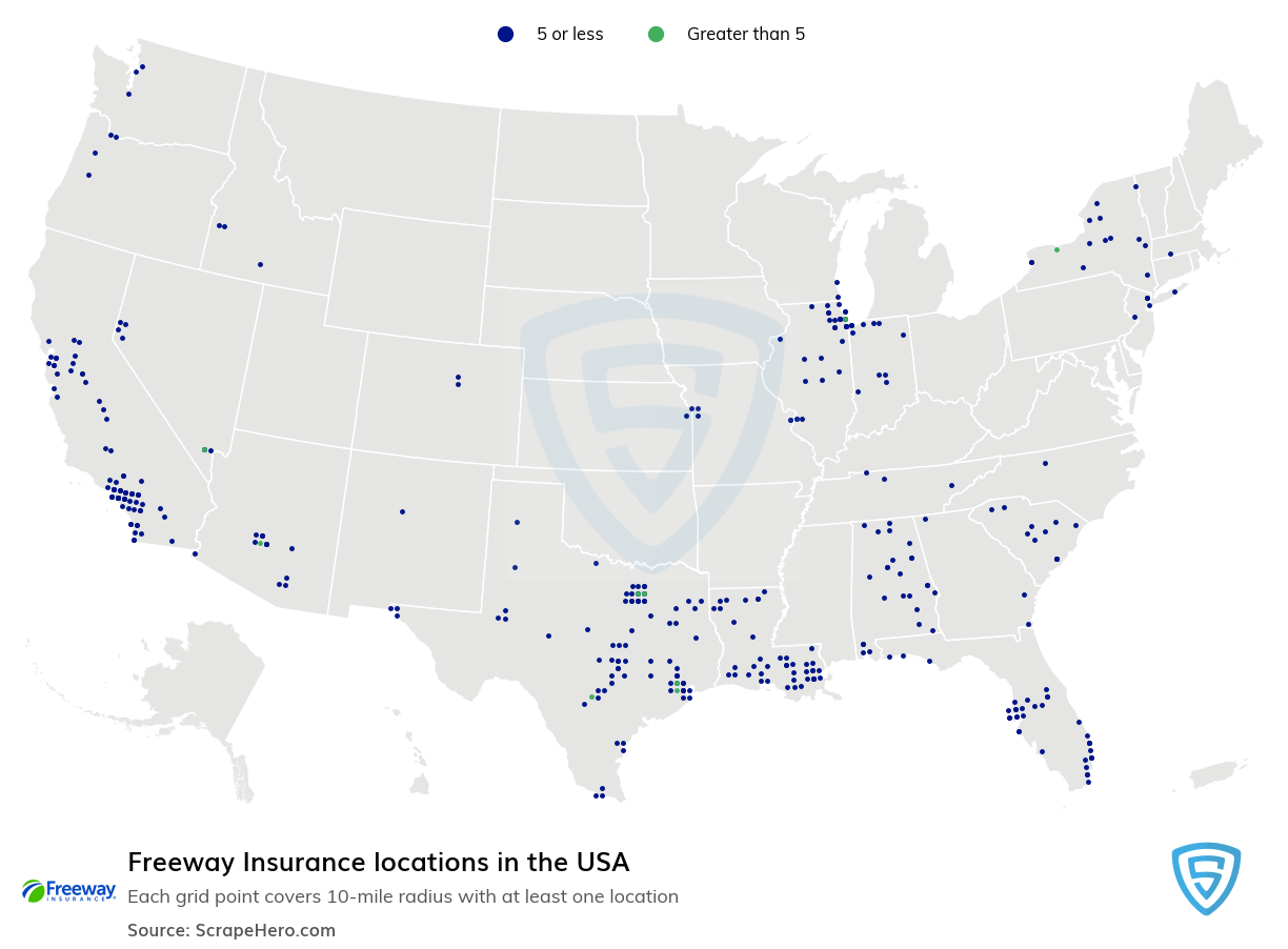 Freeway Insurance locations