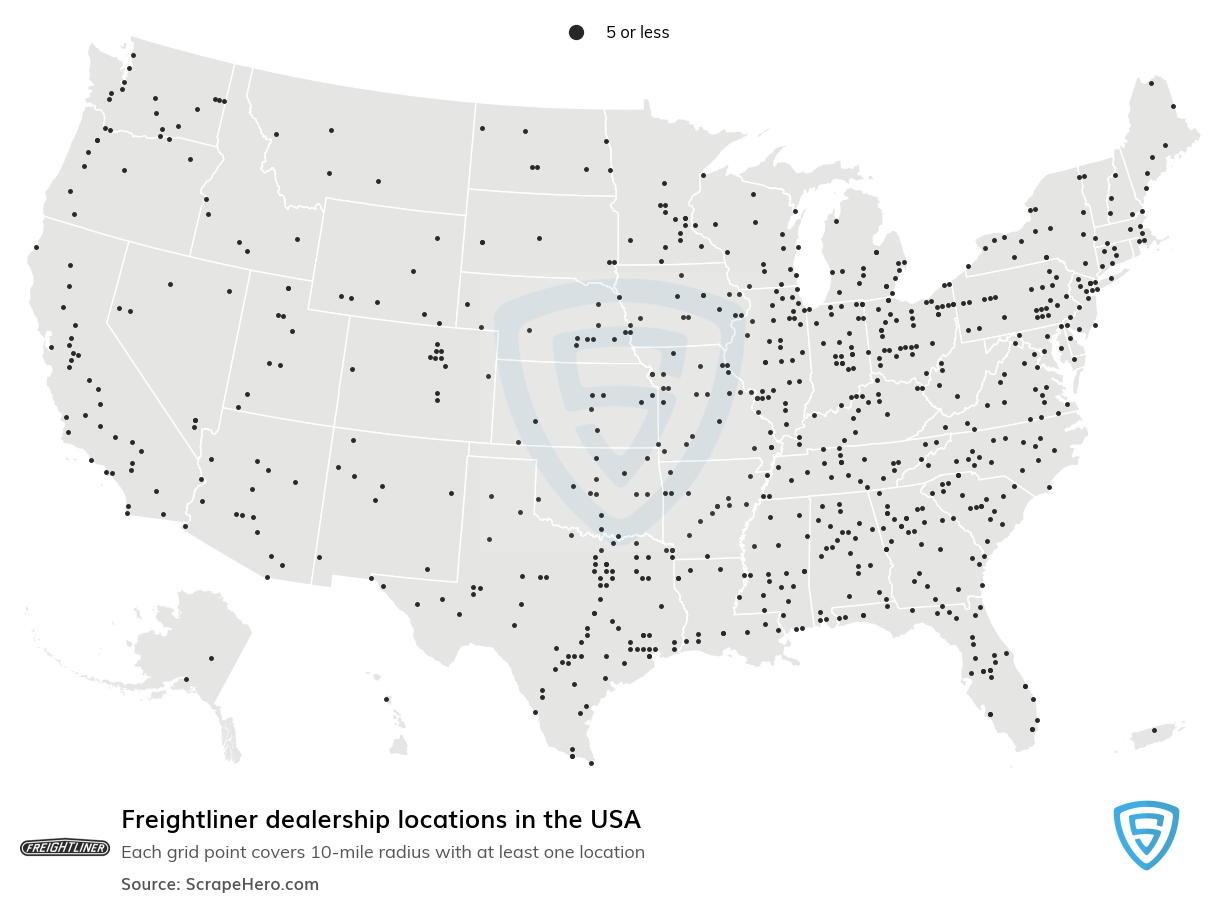Freightliner dealership locations