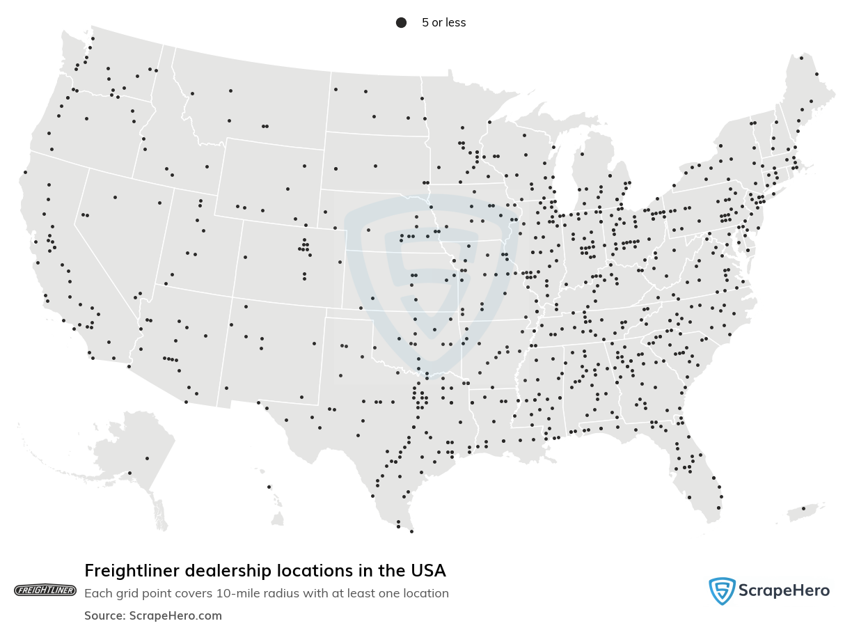 Freightliner dealership locations