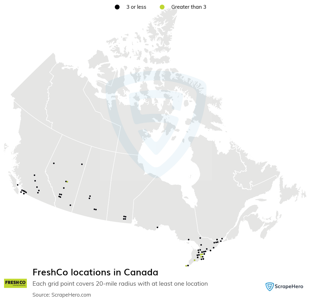 FreshCo store locations